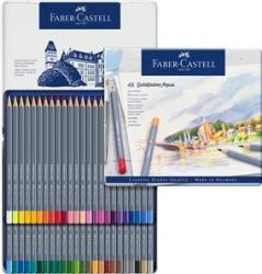 Faber-Castell Creioane colorate Aquarelle 48 culori Goldfaber cutie metal Faber-Castell (FC114648)