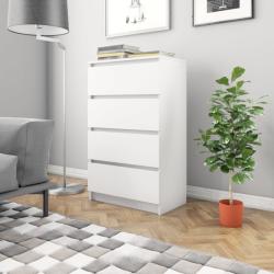 vidaXL Servantă, alb, 60x35x98, 5 cm, lemn compozit (800531) Comoda