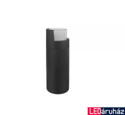 LEDIUM Kültéri LED állólámpa, 6W, 430lm, 3000K melegfehér, CRI81, IP54, 30x11cm, fekete (OH9114282)