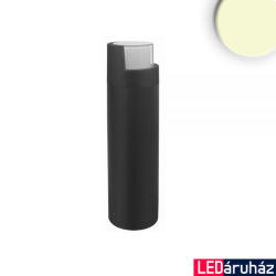 LEDIUM Kültéri LED állólámpa, 6W, 430lm, 3000K melegfehér, CRI81, IP54, 50x11cm, fekete (OH9114283)