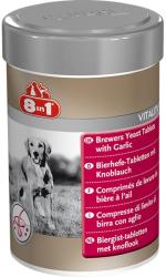  Tablete pentru câini 8in1 Vitality cu drojdie de bere și usturoi 260 comprimate/cutie