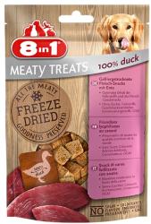 8in1 Freeze Dried Meaty Treats 100% rață 50 g