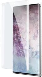Temp-glass065280 Samsung Galaxy Note 10 Pro teljes lefedettséget biztosító karcálló, ütésálló kijelzővédő üvegfólia UV ragasztóval, UV lámpával , tempered glass, törlőkendővel, fólia Samsung Galaxy No