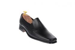 Pantofi barbati eleganti din piele naturala, cu elastic - STD10NEL - ciucaleti
