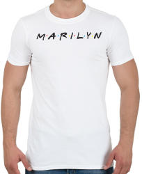 printfashion Marilyn - Férfi póló - Fehér (2276438)