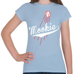 printfashion Mookie Redsox - Női póló - Világoskék (2279543)