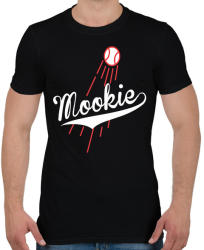 printfashion Mookie Redsox - Férfi póló - Fekete (2279495)
