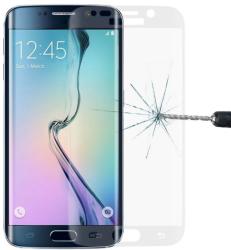 Temp-glass631035 Samsung Galaxy S6 Edge Plus átlátszó 3D-teljes lefedettséget biztosító Karcálló, ütésálló kijelzővédő üvegfólia, 9H tempered glass, törlőkendővel (Temp-glass631035)
