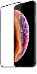  Temp-glass630921 Apple iPhone 11 Pro / X / XS fekete 3D-teljes lefedettséget biztosító Karcálló, ütésálló kijelzővédő üvegfólia, 9H tempered glass, törlőkendővel (Temp-glass630921)