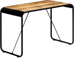 vidaXL Masă de bucătărie, 118x60x76 cm, lemn masiv de mango nefinisat (247868)