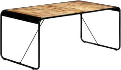 vidaXL Masă de bucătărie, 180x90x76 cm, lemn masiv de mango nefinisat (247866)