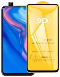 Temp-glass631529 Huawei P smart Z teljes lefedettséget biztosító Karcálló, ütésálló kijelzővédő üvegfólia kerettel, tempered glass, törlőkendővel (Temp-glass631529)