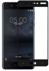 Temp-glass631453 Nokia 5 teljes lefedettséget biztosító Karcálló, ütésálló kijelzővédő üvegfólia kerettel, tempered glass, törlőkendővel (Temp-glass631453)
