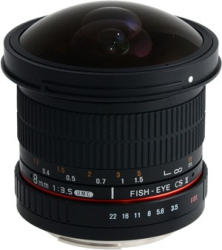Samyang 8mm Asp IF MC Fisheye CS II (Canon) (F1121901101)