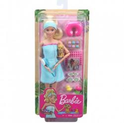 Mattel Barbie Papusa Spa Cu Catei GJG55
