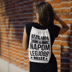  Kézilabda a napom legjobb része tornazsák