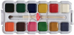 Daco Acuarele culori semi-uscate Daco AR127 Perinita, 12 culori (AR127)