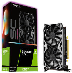 EVGA GeForce GTX 1660 Ti SC ULTRA GAMING 6GB GDDR6 (06G-P4-1667-KR)