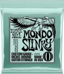 Ernie Ball 2211 Nickel Wound Mondo Slinky 10, 5-52
