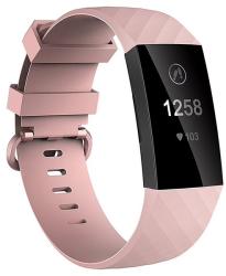 Edman Curea Bratara Edman pentru Fitbit Charge 3 / 4, marimea S, Roz deschis