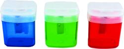 Iternet Ascutitoare plastic simpla cu container plastic ARTIGLIO (IT-4116) - officeclass