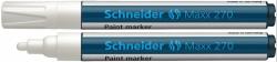 Schneider Marker cu vopsea SCHNEIDER Maxx 270, varf rotund 1-3mm - alb (S-127049) - officeclass