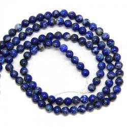  Lapis Lazuli Margele Pietre Semipretioase pentru Bijuterii Rotunde 5, 5 - 5, 9 mm