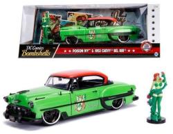Jada Toys DC Comics: Méregcsók figura és 1953 Chevy Bel Air fém autómodell 1:24 (253255009)