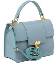 Manier Gentuta dama piele albastru deschis GF2312