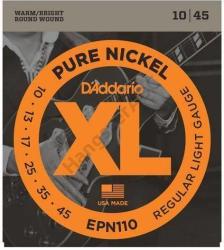 D'ADDARIO C elektromos gitár húrkészlet 10-45 nikkel, széria XL regular lite