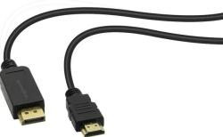 SPEEDLINK Cablu Speedlink SL-170015-BK, DisplayPort - HDMI, 1.8 m (Negru) (SPL00168)
