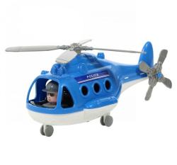 Polesie Alpha rendőr helikopter 29cm (68675)