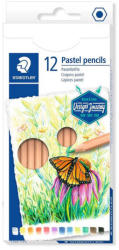 STAEDTLER Creioane colorate hexagonale 12 culori/set STAEDTLER Pastel