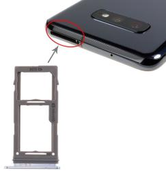  tel-szalk-017515 Samsung Galaxy S10 / S10 Plus / S10e kék SIM & SD kártya tálca (tel-szalk-017515)