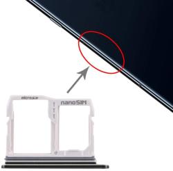tel-szalk-017433 LG V40 ThinQ fekete SIM & SD kártya tálca (tel-szalk-017433)