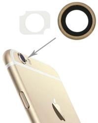 tel-szalk-017563 Apple iPhone 6 Plus / 6s Plus hátlapi kamera lencse arany (tel-szalk-017563)