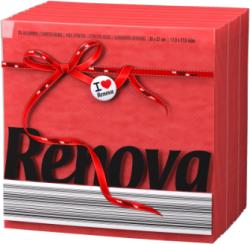  Renova салфетки еднопластови 70 бр/пакет червени