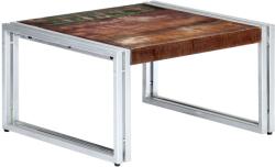vidaXL Măsuță de cafea, 60 x 60 x 35 cm, lemn masiv reciclat (247823) Masa de cafea