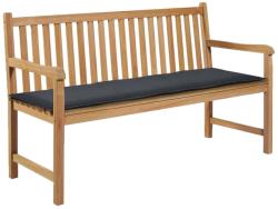 vidaXL Pernă de bancă de grădină antracit 150x50x3 cm textil oxford (43191)