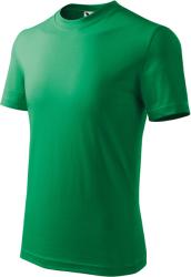 MALFINI Tricou copii Basic, verde mediu (13816)