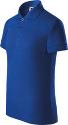 MALFINI Tricou polo copii Pique, albastru regal (22205)