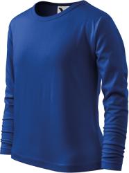 MALFINI Tricou copii, cu maneca lunga, Fit-T LS, albastru regal (12105)