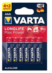 VARTA Baterie Alcalina Lr03 Max Power Varta Bl 6buc (var-4703-6) - global-electronic Baterii de unica folosinta