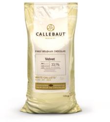 Callebaut Ciocolata Alba 33, 1% VELVET, 10 Kg Callebaut