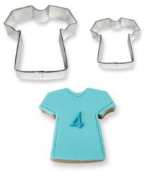 PME Set de 2 decupatoare tricouri PME Forma prajituri si ustensile pentru gatit