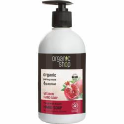 Organic Shop Vitaminos folyékony kézmosó szappan bio gránátalma kivonattal 500ml