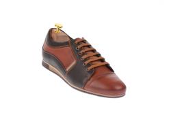 NEVALIS Pantofi barbati casual din piele naturala, maro, 854M Fabricat in ROMANIA - ciucaleti