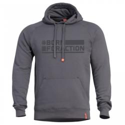 PENTAGON Hanorac cu glugă Pentagon Phaeton Born for action, cinder grey