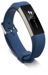 Edman Curea Bratara pentru Fitbit Alta/Fitbit Alta HR, cu catarama, marimea L, Albastru inchis