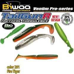 Biwaa Shad BIWAA TailgunR Swimbait 2.5, 6.5cm, Culoare 201 Fire Tiger (B001529)